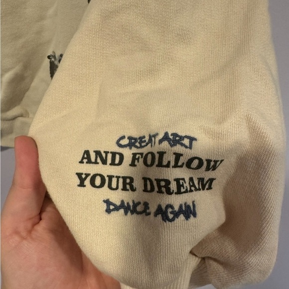 Zara flip sequin hearts sweatshirt - Picture 2 of 4